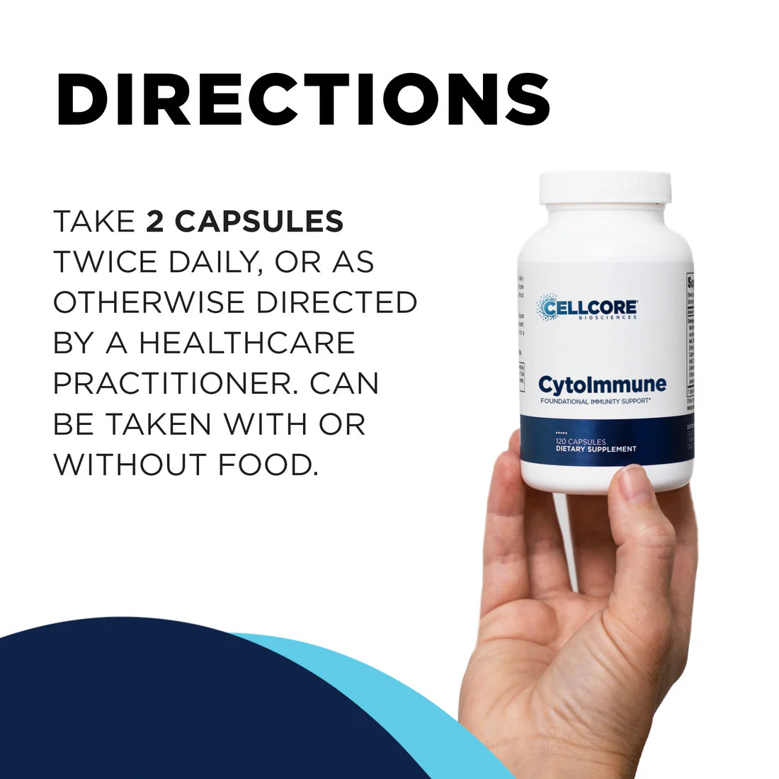 Directions CytoImmune CellCore TRS Detox Immunity & Respiratory support