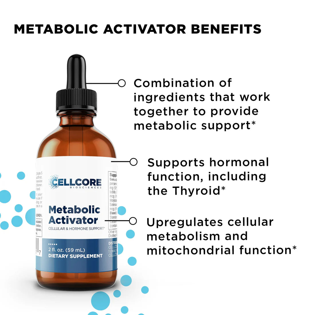 Metabolic Activator Benefits Detox Support Kit CellCore TRS Detox