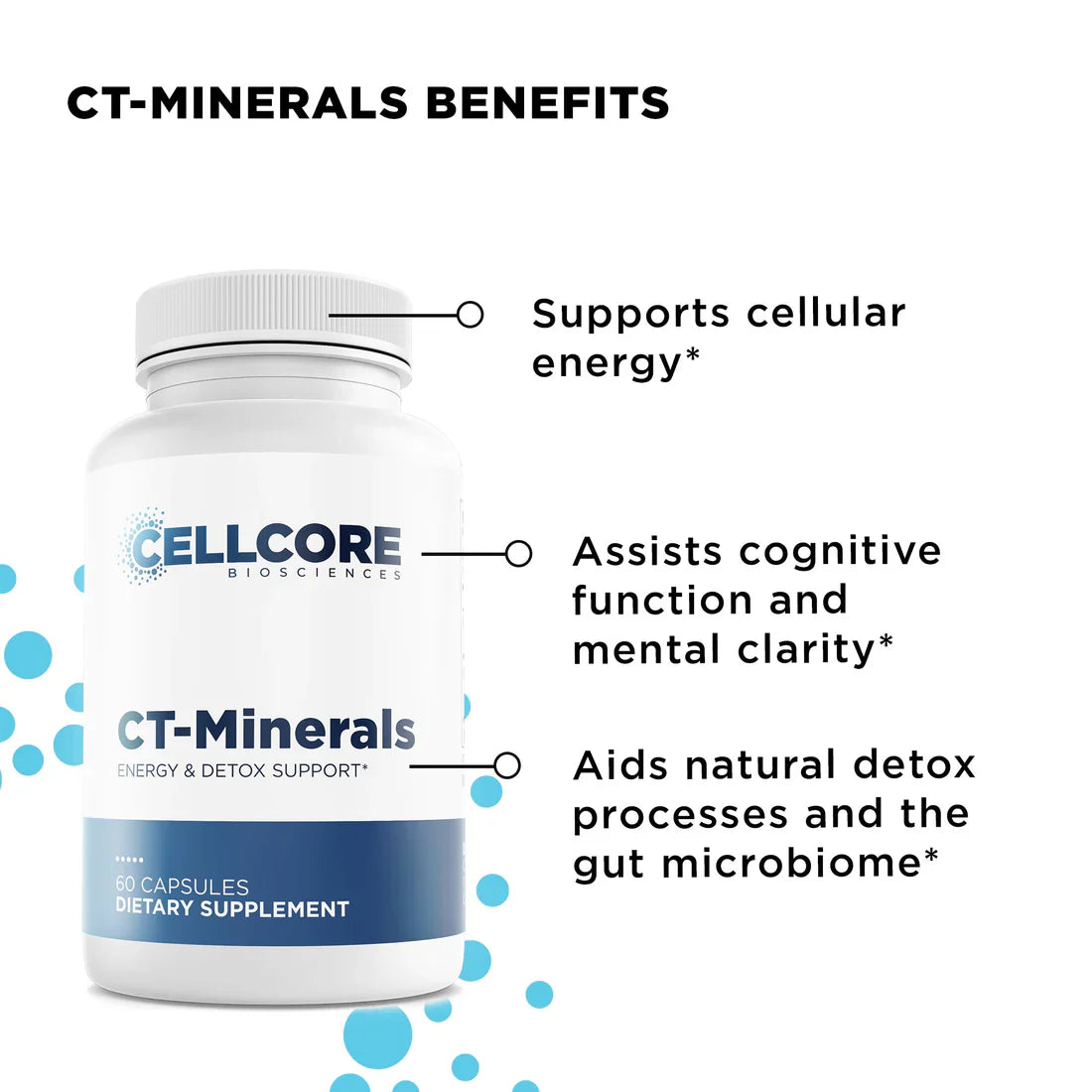 CT Minerals Benefits Phase 1 Cellcore Comprehensive Protocol TRS Detox