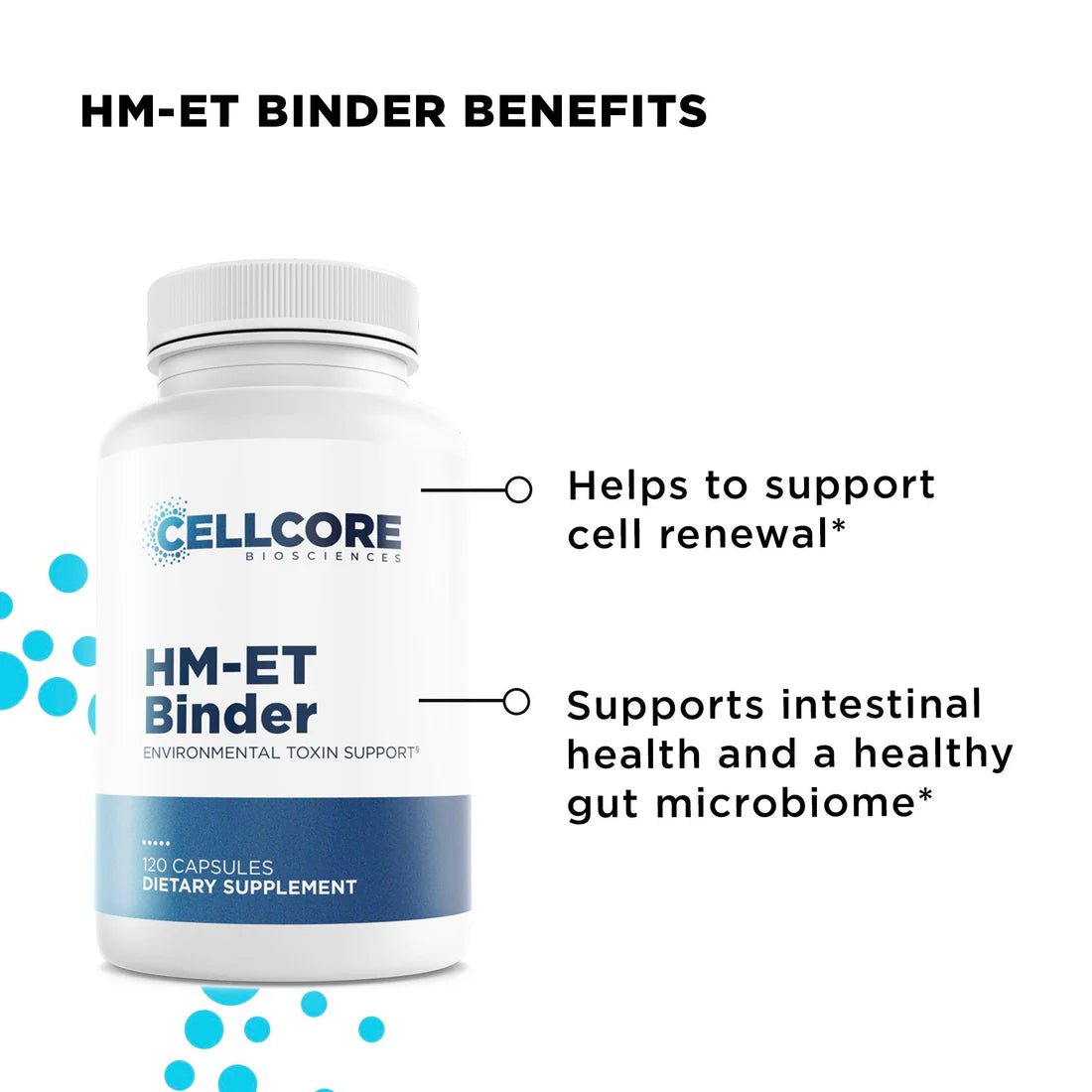 HM-ET Binder Detox Support Kit CellCore TRS Detox